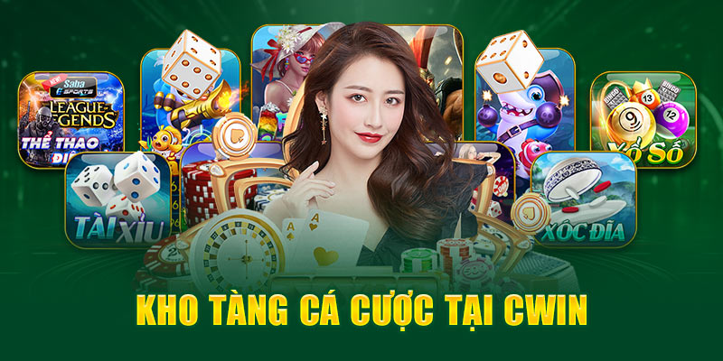 CWIN với hệ thống sản phẩm cá cược cực chất